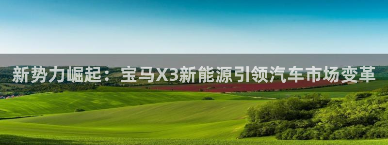新宝gg--创：新势力崛起：宝马X3新能