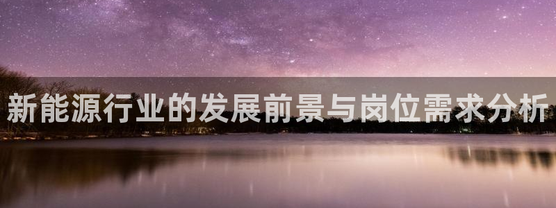 新宝gg找回账号：新能源行业的发展前景与