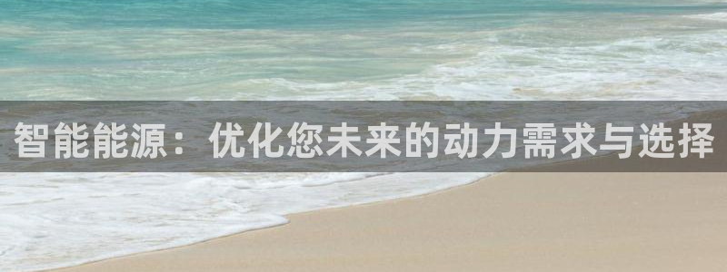 新宝gg如何登录:智能能源:优化您未来的动力需求与选择