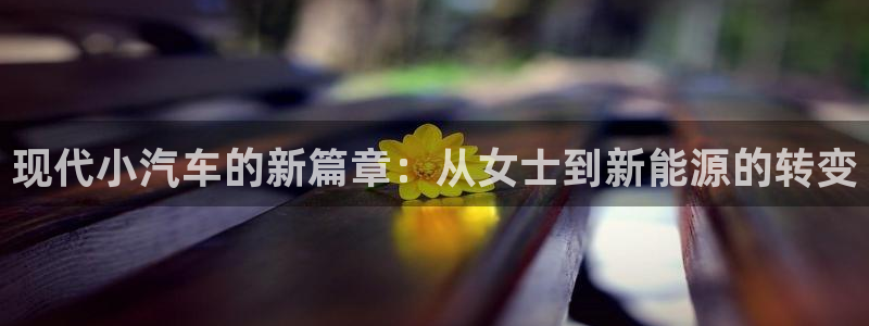 新宝gg主页：现代小汽车的新篇章：从女士