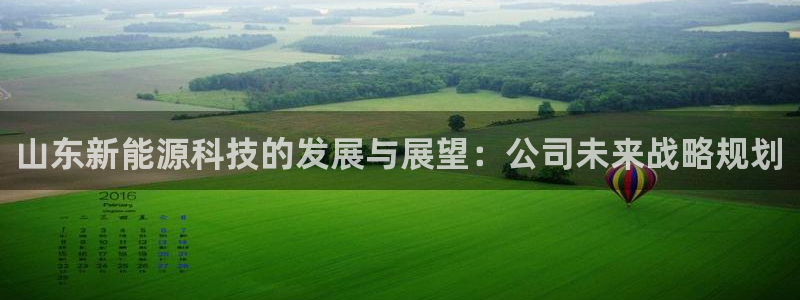 新宝彩票gg：山东新能源科技的发展与展望